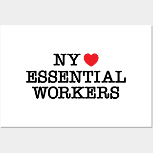 NY Loves Essential Workers Artwork Posters and Art